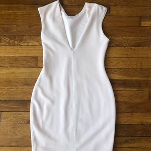 Size 6 Bec and Bridge. Pink. Bodycon dress.